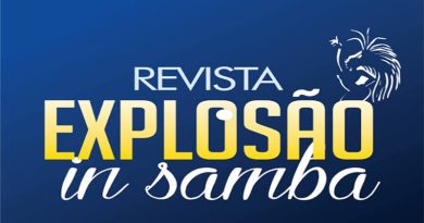 Logo da Revista Explosão in Samba