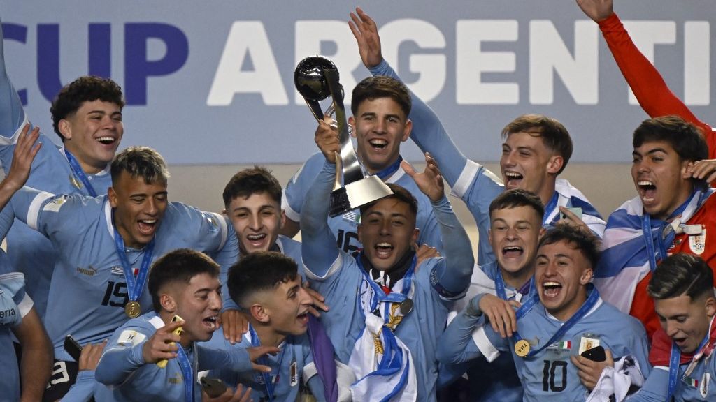 Seleção uruguaia sub-20 de 2023, vencedora da Copa do Mundo Sub-20
