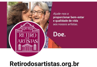 UMA SALVA DE PALMAS PARA O RETIRO DOS ARTISTAS, E PARA TODOS OS ARTISTAS QUE LÁ ESTÃO!
